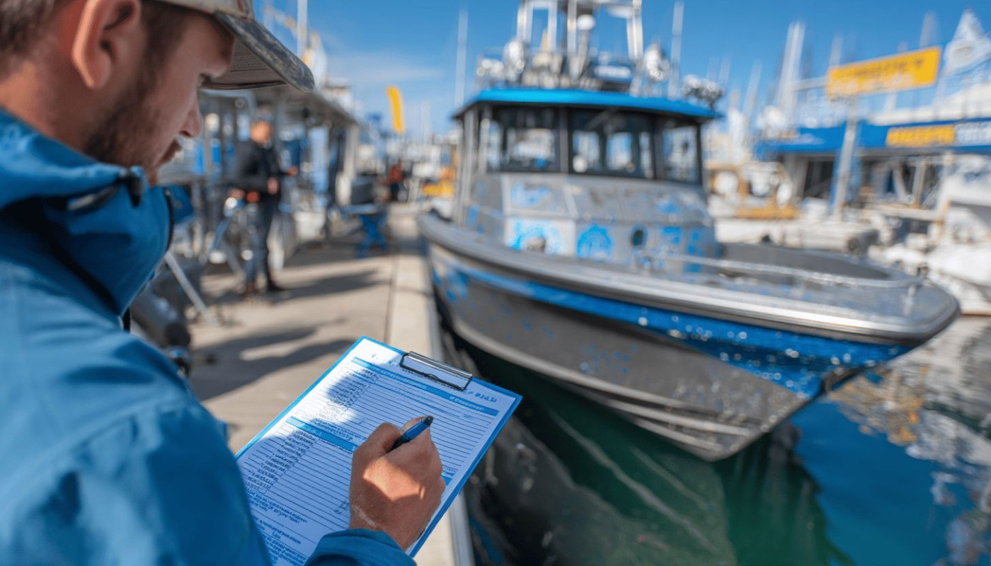 Étapes essentielles pour l'inspection d'un bateau de plaisance avant l'achat
